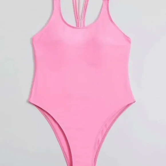 Pink bathing suit - Picture 3 of 4